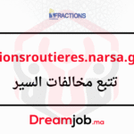 infractionsroutieres narsa gov ma منصة الاطلاع على مخالفات السير