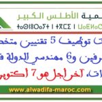مباريات توظيف 5 تقنيين متخصصين، و3 متصرفين و6 مهندسي الدولة في عدة تخصصات، آخر أجل هو 7 أكتوبر 2025