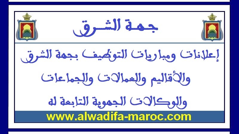 مباراة مشتركة لتوظيف 68 منصبا من أطباء عامين، أطباء بيطريين، ممرضين، تقنيي الصحة، تقنيين بأقاليم جهة الشرق. آخر أجل هو 10 دجنبر 2025